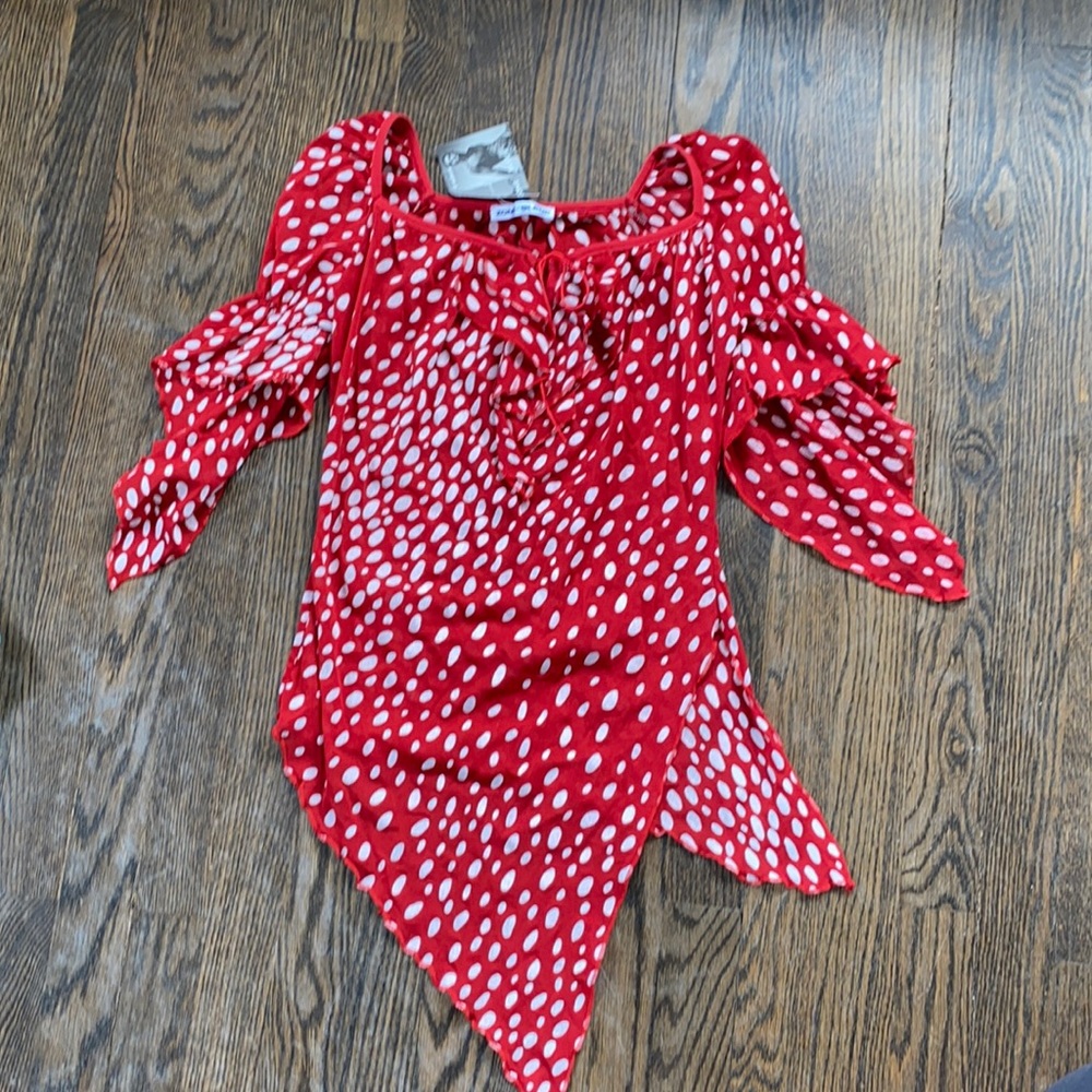 Woman’s Polka Dot Top